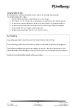 Preview for 26 page of P.Lindberg 9057614 Original Instructions For Use