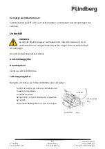 Предварительный просмотр 46 страницы P.Lindberg 9058634 Manual