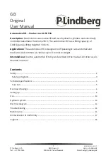 Preview for 58 page of P.Lindberg 9059510 Original Manual