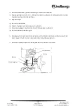 Предварительный просмотр 23 страницы P.Lindberg 9060212 Original Manual