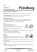 Preview for 3 page of P.Lindberg 9061126 Original Manual