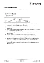 Preview for 4 page of P.Lindberg 9063181 Original Manual