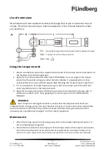 Preview for 23 page of P.Lindberg 9063181 Original Manual