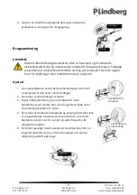 Preview for 11 page of P.Lindberg 9063197 Original User Manual