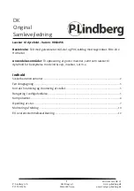 Preview for 3 page of P.Lindberg 9063456 Original Manual