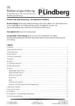 Preview for 38 page of P.Lindberg 9065618 User Manual