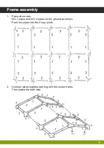 Preview for 4 page of P.Lindberg Partytelt - 5x8 meter Assembly Instructions Manual