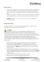 Preview for 93 page of P.Lindberg PL9066017 User Manual