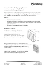 Preview for 8 page of P.Lindberg QCHS-1250 Original Manual