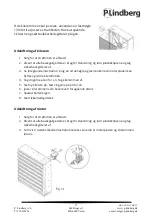 Preview for 11 page of P.Lindberg QCHS-1250 Original Manual