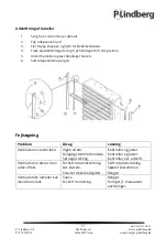 Preview for 13 page of P.Lindberg QCHS-1250 Original Manual