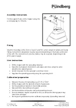 Preview for 22 page of P.Lindberg SP31506 Original Manual