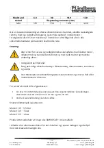 Preview for 35 page of P.Lindberg Talex EcoCut 135 Original Manual