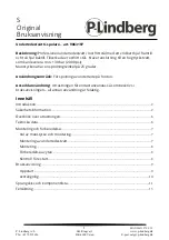 Предварительный просмотр 16 страницы P.Lindberg UDCN-SD Original User Manual