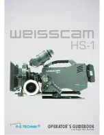 P+S Technik Weisscam HS-1 Operator'S Manual preview