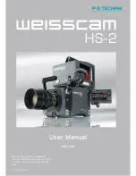 P+S Technik WEISSCAM HS-2 User Manual preview