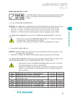 Preview for 31 page of P+S Technik WEISSCAM HS-2 User Manual