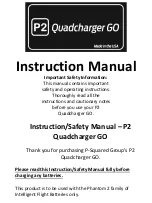 P-Squared P2 Quadcharger GO Instruction Manual preview