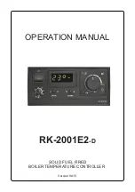 P.W. KEY RK-2001E2-D Operation Manual preview