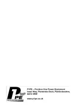 Preview for 28 page of P1PE P5200WP-4 User Manual