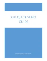 P2 MOBILE TECHNOLOGIES LIMITED X20 Quick Start Manual preview