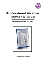 P3 International E 9300 Operating Instructions Manual preview