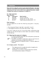 Preview for 12 page of P3 International E9311 Operating Instructions Manual