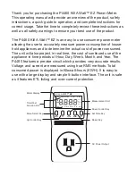 Предварительный просмотр 3 страницы P3 International Kill A Watt EZ P4460 Operation Manual