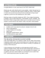 Preview for 2 page of P3 International P0270 Operation Manual