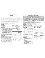 P3 International P7810 PIR Animal-Away Instruction Manual preview