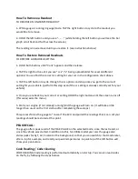 Preview for 4 page of P3 International V3 Configuration Manual