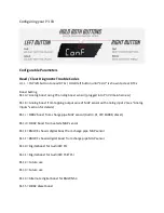 Preview for 6 page of P3 International V3 Configuration Manual