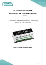 p5 FutureNow FNIP-8x16A Installation And Operation Manual preview