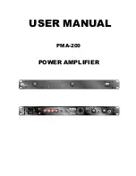 PA Tech PMA-200 User Manual preview