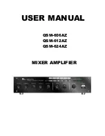 PA Tech QSM-606AZ User Manual предпросмотр