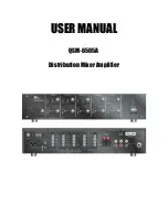 Preview for 1 page of PA Tech QSM-6505A User Manual