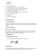 Предварительный просмотр 6 страницы PA Tech QSM-6505A User Manual