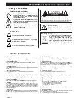 Preview for 2 page of PA BM-A1000 User Manual