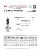 Предварительный просмотр 1 страницы PA VB 40/1000 Zero Installation Instructions Manual