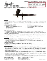 Предварительный просмотр 9 страницы Paasche Airbrush TGX-VISION Instructions-Parts List Manual