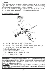 Preview for 2 page of paasche LMG-10 Instruction Manual