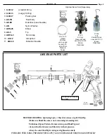 Preview for 2 page of paasche LMS-E6-45 Operating Instructions And Replacement Parts List