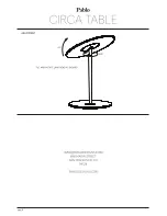 Предварительный просмотр 5 страницы Pablo circa Assembly/Installation Instructions