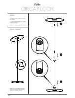 Предварительный просмотр 7 страницы Pablo circa Assembly/Installation Instructions