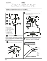 Preview for 19 page of Pablo circa Assembly/Installation Instructions