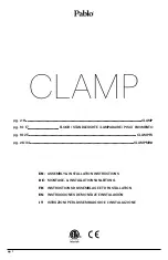 Preview for 1 page of Pablo CLAMP Assembly/Installation Instructions