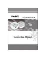 PABX 208AC Instruction Manual preview