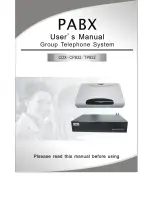 PABX CDX-CP832 User Manual preview