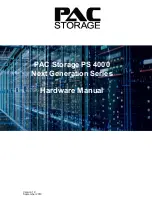 PAC STORAGE PS 4000 Gen2 Series Hardware Manual preview