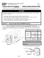 PAC Cylinder Mate CM6000 Installation Instructions preview